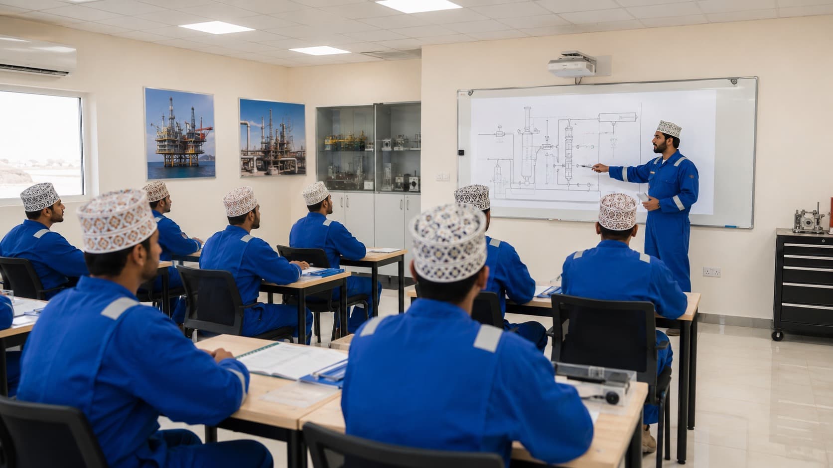 Oil & Gas Training operations and team